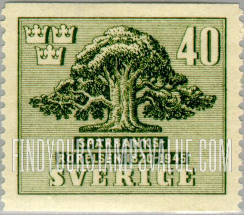 FindYourStampsValue: Oak Tree