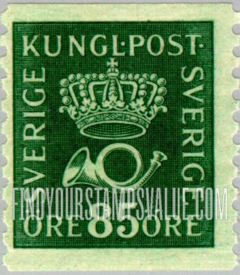 FindYourStampsValue: Crown and Post Horn