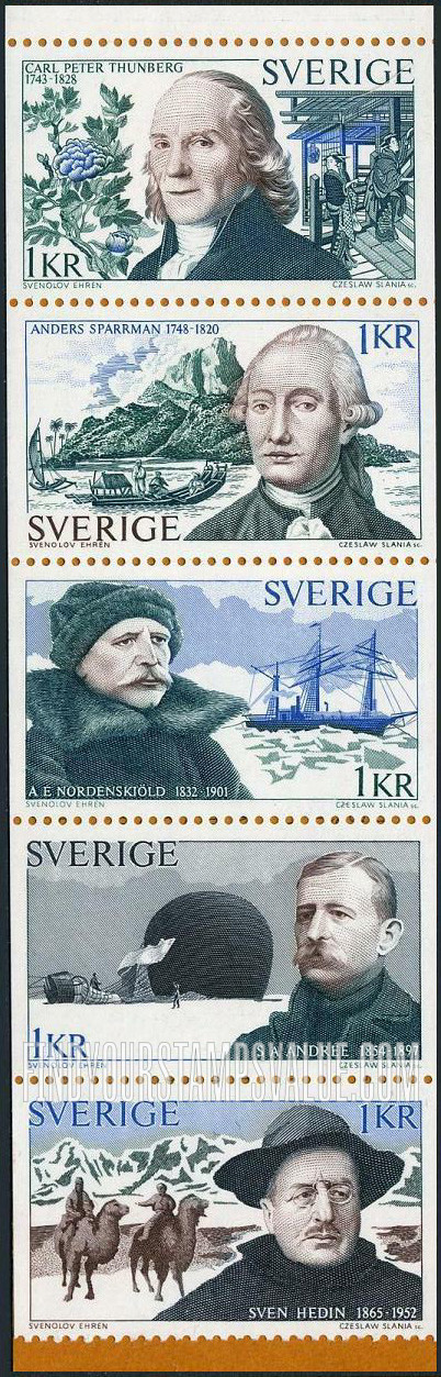 FindYourStampsValue: Swedish Explorers