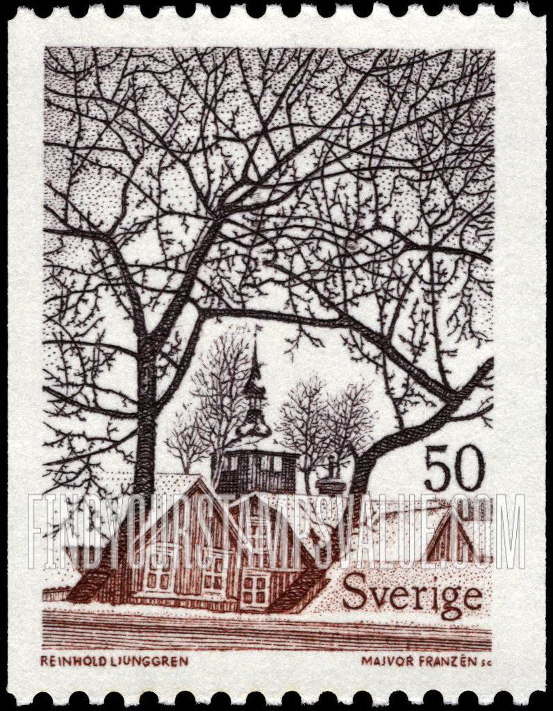 FindYourStampsValue: Trosa, by Reinhold Ljunggren