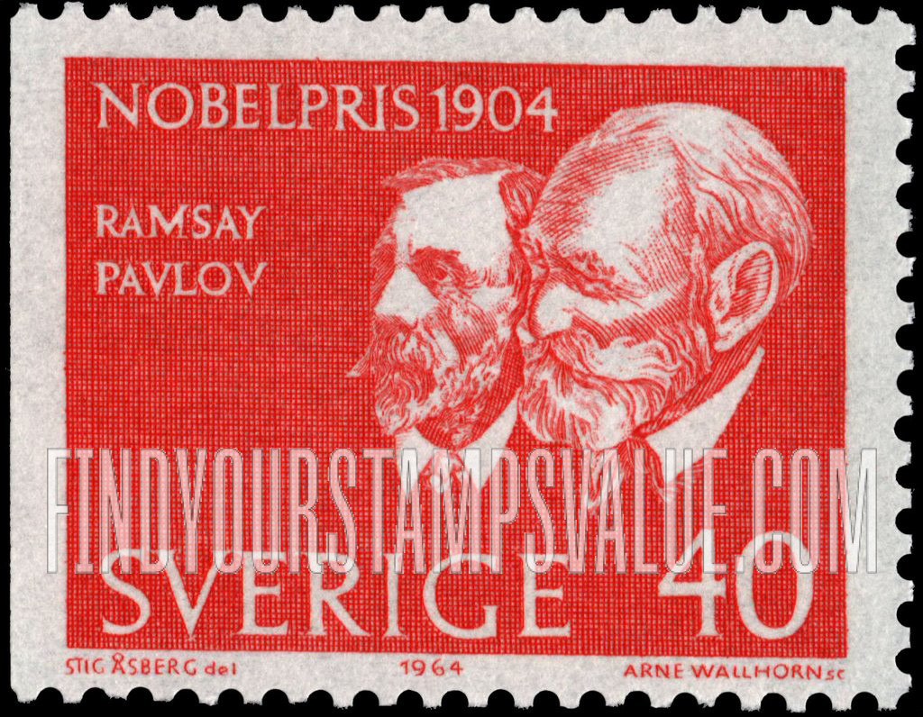 FindYourStampsValue: Sir William Ramsey and Ivan Petrovich Pavlov