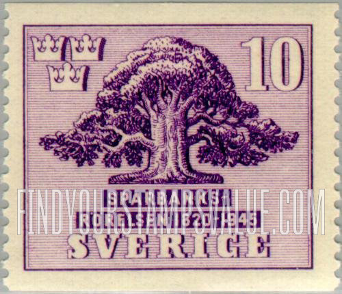 FindYourStampsValue: Oak Tree
