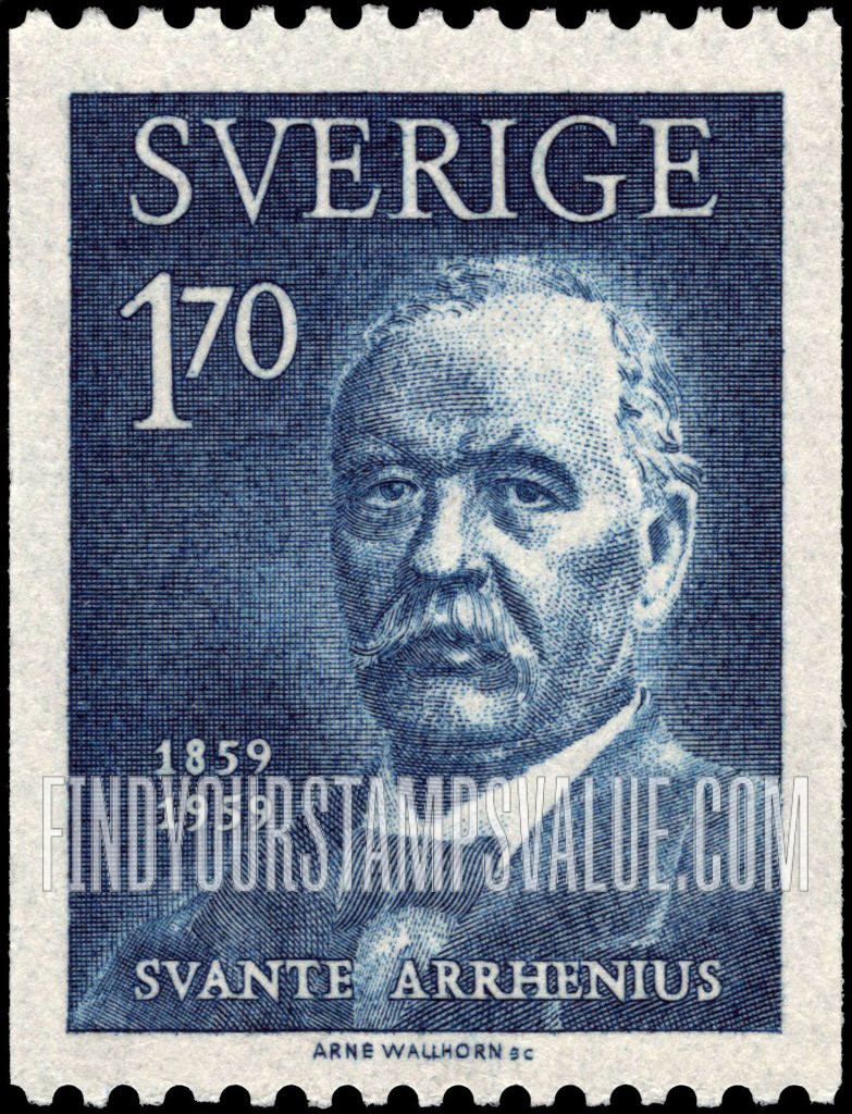 FindYourStampsValue: Svante Arrhenius