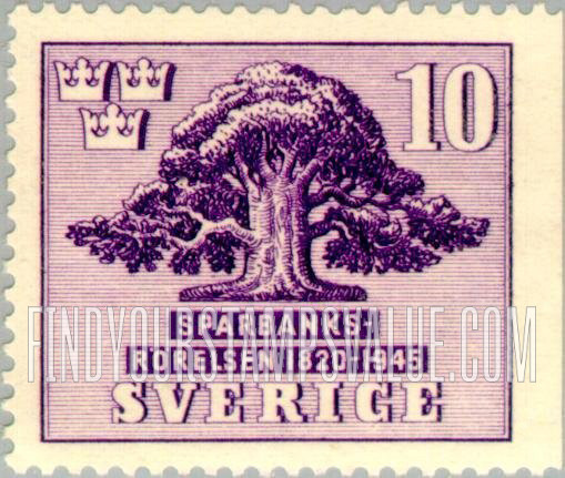 FindYourStampsValue: Oak Tree