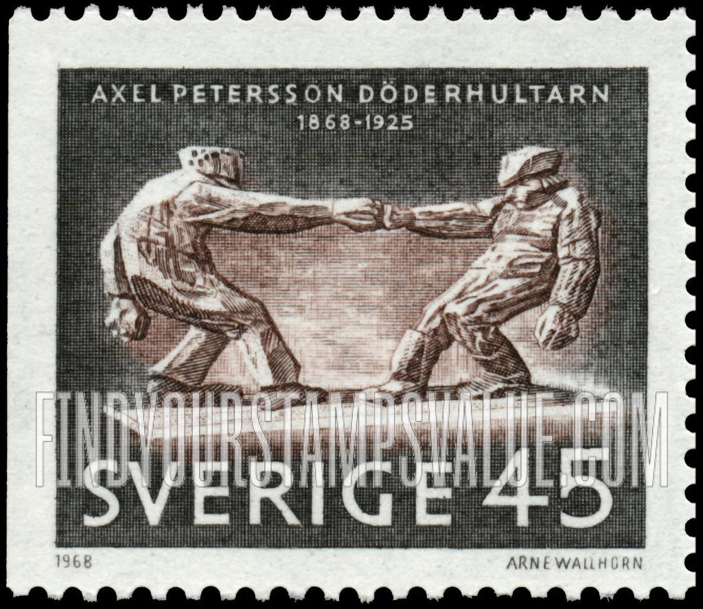 FindYourStampsValue: “Fingerkrok” by Axel Petersson