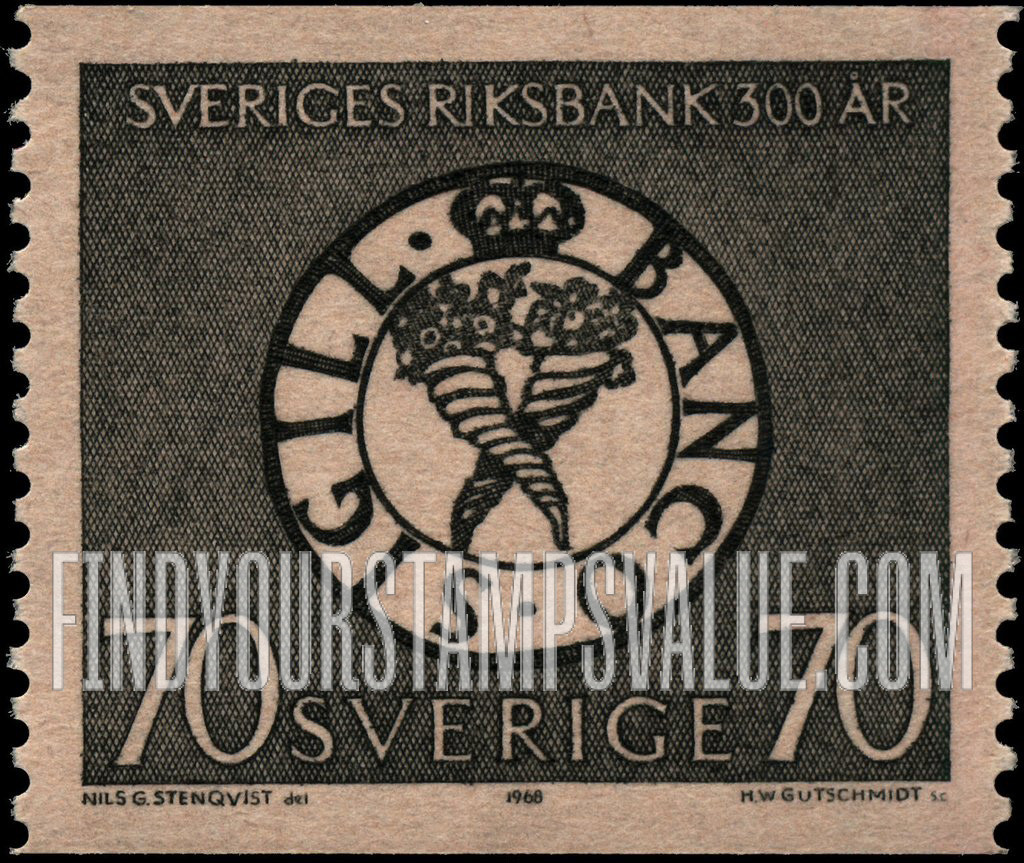 FindYourStampsValue: National Bank Seal