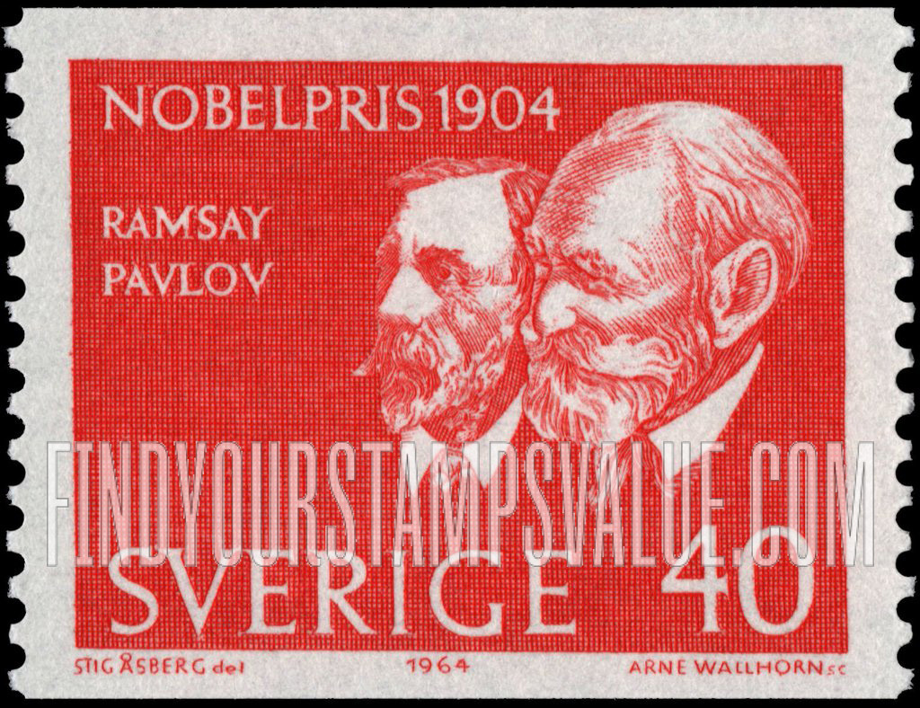 FindYourStampsValue: Sir William Ramsey and Ivan Petrovich Pavlov