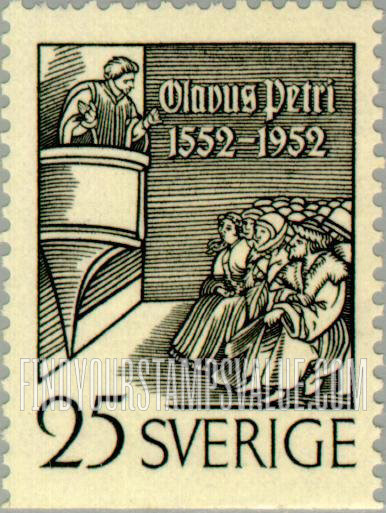 FindYourStampsValue: Olaus Petri Preaching