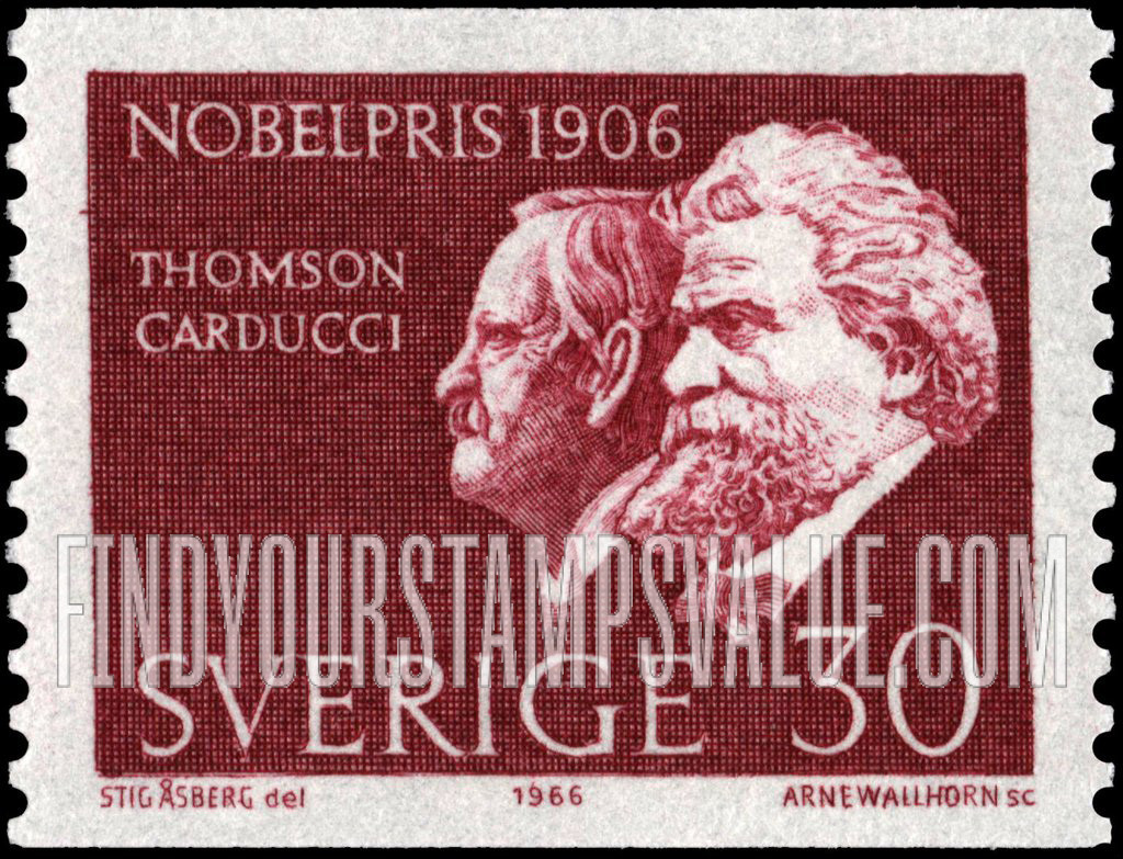 FindYourStampsValue: Joseph John Thomson and Giosue Carducci