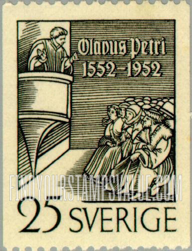 FindYourStampsValue: Olaus Petri Preaching