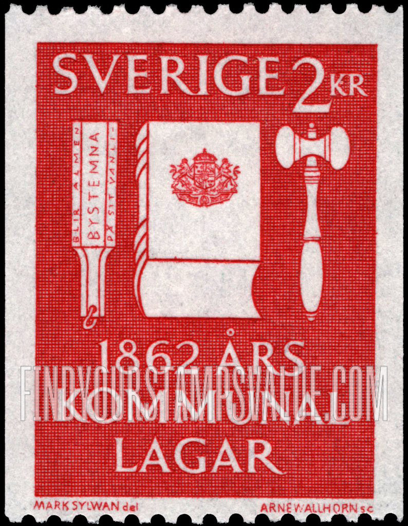 FindYourStampsValue: Voting Tool (Budkavle), Codex of Law and Gavel