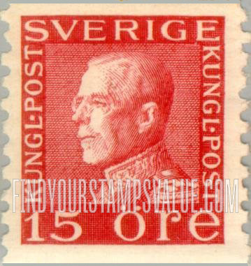 FindYourStampsValue: King Gustaf V