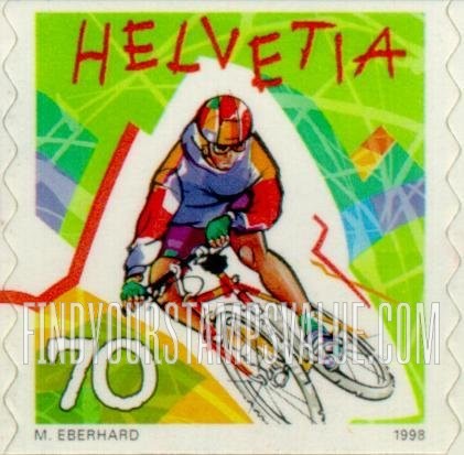 FindYourStampsValue: Federal Administration, Youth Sports: Mountain biking