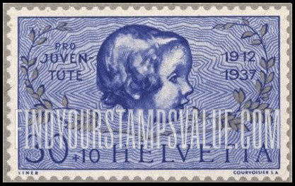 FindYourStampsValue: Semi-Postal: Girl