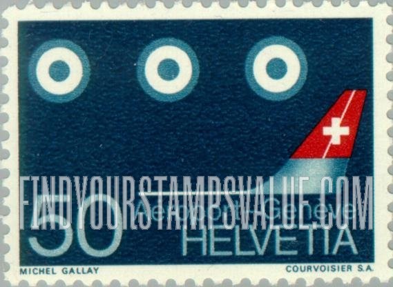 FindYourStampsValue: Federal Administration: Aircraft Tail and Satellites