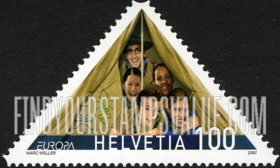 FindYourStampsValue: Federal Administration: Europa