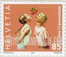 FindYourStampsValue: Semi-Postal, Children’s Rights, Children and Cherries