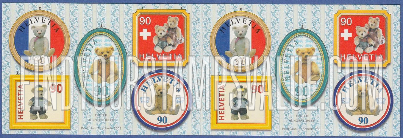 FindYourStampsValue: Federal Administration: Teddy Bears, Centenary