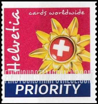 FindYourStampsValue: Federal Administration: Emblem of Switzerland Tourism