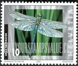 FindYourStampsValue: Federal Administration, Insects: Anax imperator