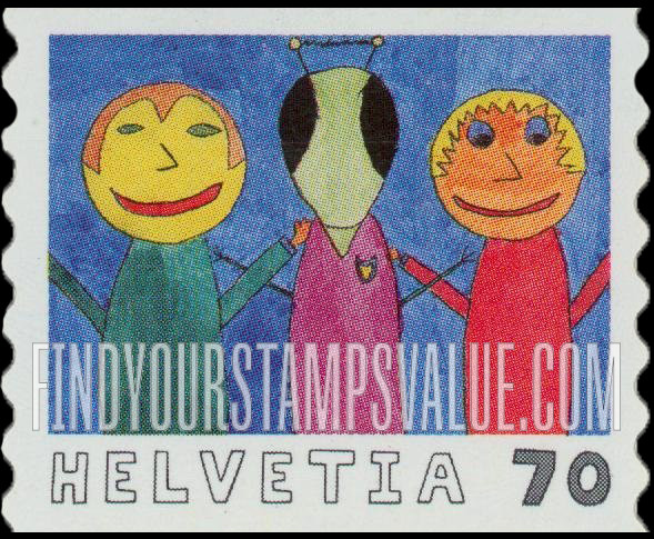 FindYourStampsValue: Federal Administration: Alien From Outer Space, by Yannik Kehrli