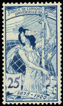 FindYourStampsValue: Federal Administration: UPU Allegory