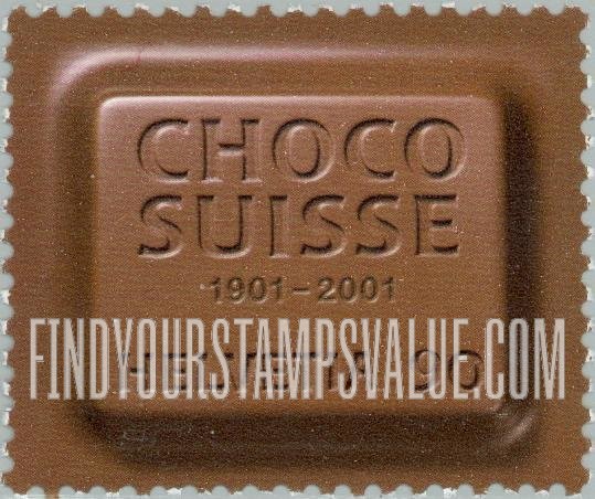 FindYourStampsValue: Federal Administration: Chocosuisse, Centenary