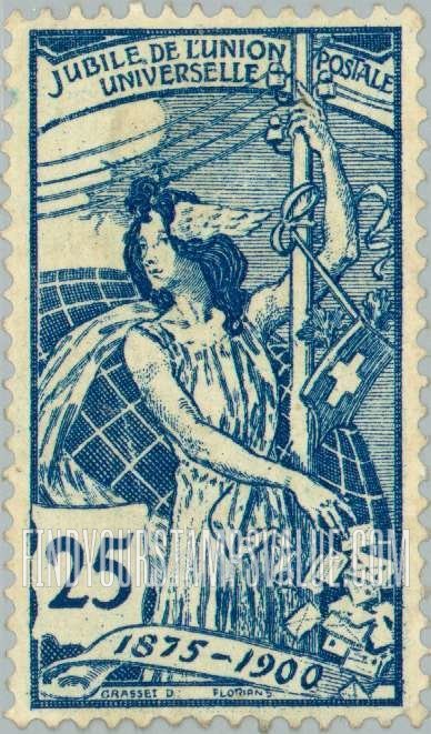 FindYourStampsValue: Federal Administration: UPU Allegory