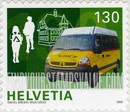FindYourStampsValue: Federal Administration: Post Buses, Centenary