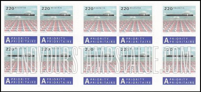 FindYourStampsValue: Federal Administration, Swiss Design: Fixpencil, by Caran d’Ache