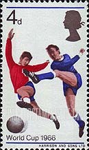 FindYourStampsValue: Great Britain (United Kingdom): World Cup Football Championship - Soccer Players