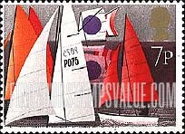 FindYourStampsValue: Great Britain (United Kingdom): Sailing - Dinghies