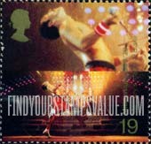 FindYourStampsValue: Great Britain (United Kingdom): Entertainment & Sports - Freddie Mercury, Lead Singer of Queen