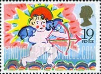 FindYourStampsValue: Great Britain (United Kingdom): Special Occasions - Cupid, Booklet Stamp