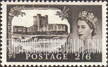 FindYourStampsValue: Great Britain (United Kingdom): Castles - Carrickfergus Castle, Ireland