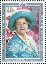 FindYourStampsValue: Great Britain (United Kingdom): Queen Mother, 90th Birthday - Recent Portrait