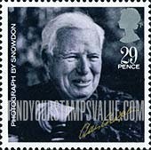 FindYourStampsValue: Great Britain (United Kingdom): 20th Century Stars and Directors of Films - Charlie Chaplin