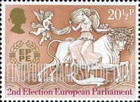 FindYourStampsValue: Great Britain (United Kingdom): Europa - Abduction of Europa