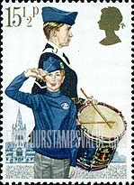 FindYourStampsValue: Great Britain (United Kingdom): Youth Organizations - Boy's Brigade