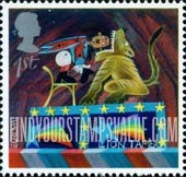 FindYourStampsValue: Great Britain (United Kingdom): Circus - Lion Tamer