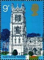 FindYourStampsValue: Great Britain (United Kingdom): Old Village Churches - St.Mary the Virgin, Huish Episcopi