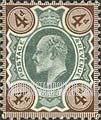 FindYourStampsValue: Great Britain (United Kingdom): King Edward VII - Four Pence