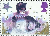 FindYourStampsValue: Great Britain (United Kingdom): Christmas Pantomime - Cat