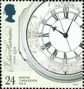 FindYourStampsValue: Great Britain (United Kingdom): Marine Chronometer No.4 - Face