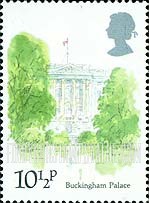 FindYourStampsValue: Great Britain (United Kingdom): London Landmarks - Buckingham Palace