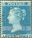 FindYourStampsValue: Great Britain (United Kingdom): Queen Victoria - Two Pence Blue