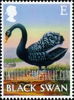 FindYourStampsValue: Great Britain (United Kingdom): Pub Signs - Black Swan, Lincoln