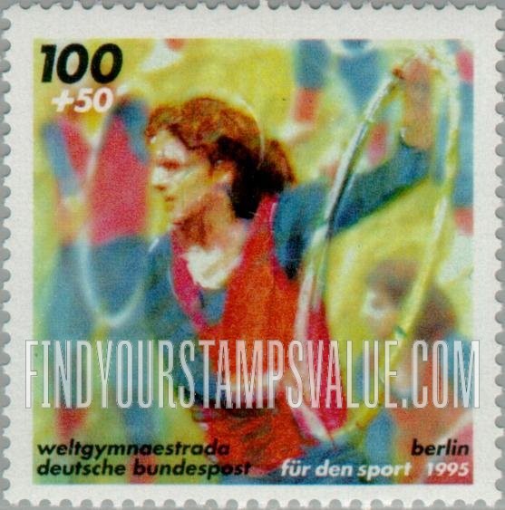 FindYourStampsValue: SEMI-POSTAL - Sports: Gymnastics