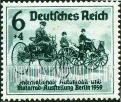 FindYourStampsValue: SEMI-POSTAL - Early Types of Automobiles