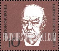 FindYourStampsValue: Winston S. Churchill